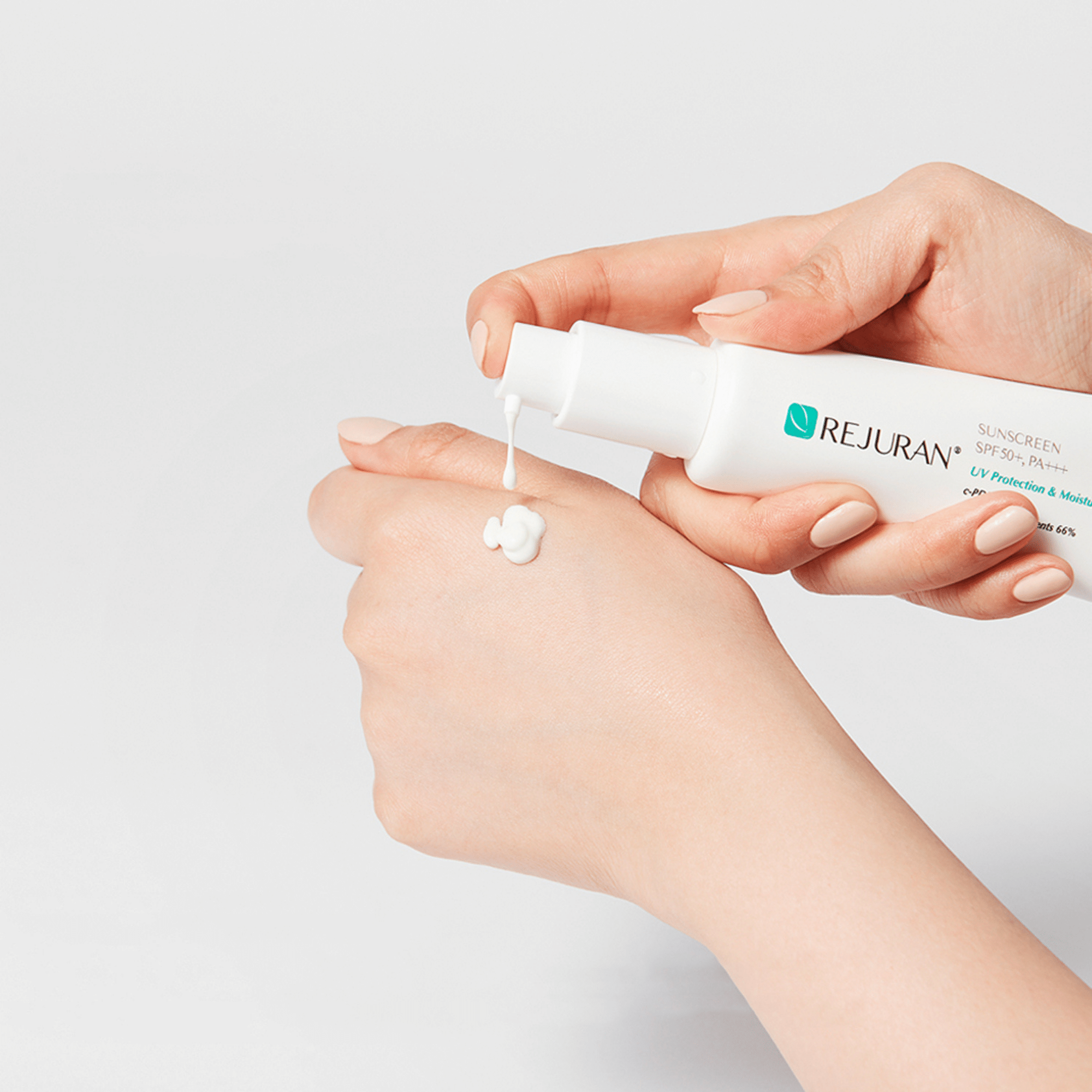 rejuran malaysia sunscreen 50+ PA+++ a rejuvenating and moisturizing UV protector without ever feeling sticky and leaving a white residue